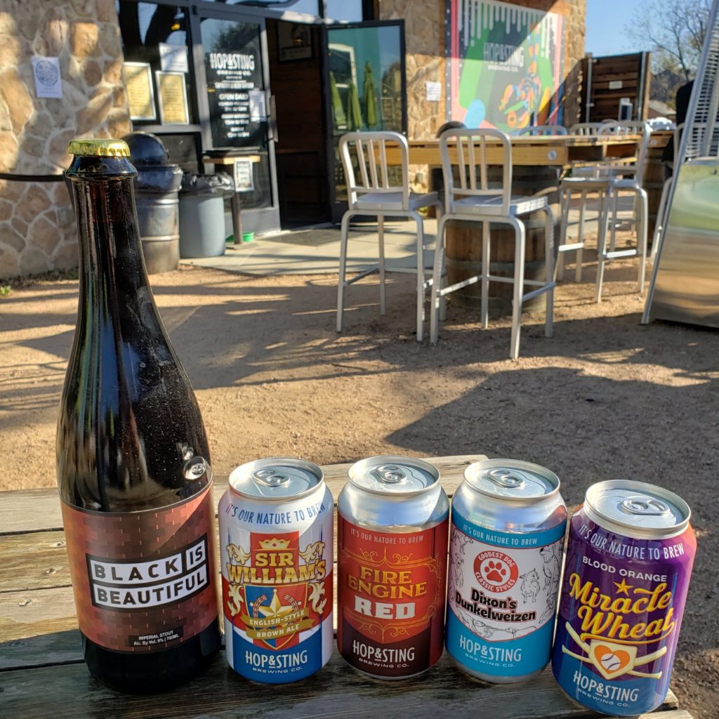 Hop & Sting Charity Beers